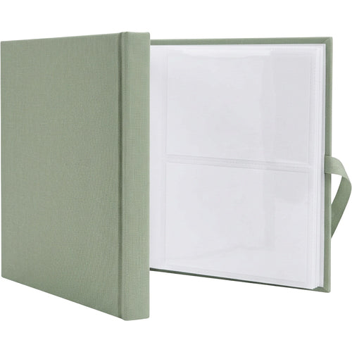 Mpjwd Slip In Photo Pocket Album Sage Linen - Product view